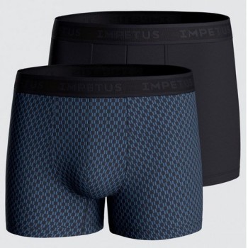 Calzoncillos Boxer Pack De 2 Impetus 1221M73p2