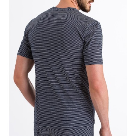Camiseta Sporty Stripe 074083 Hanro Hombre
