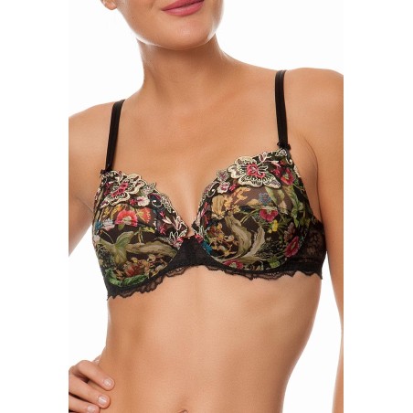 Sostenidor Amb Cèrcols Fleurs De Jungle Acg6006 Lise Charmel