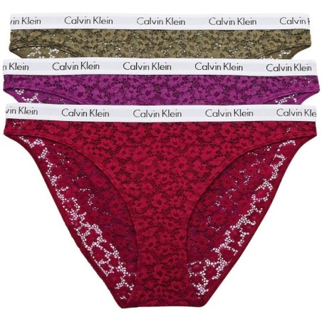 Braguita Slip Calvin Klein P3 QD3926E