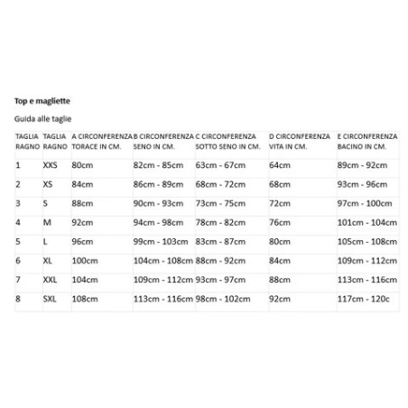 Samarreta Ragno Silkotton 601692