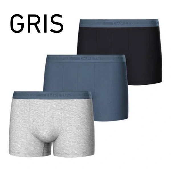 Calçotets Boxer Impetus Pack 3 Bio Cotton 1221P02P3