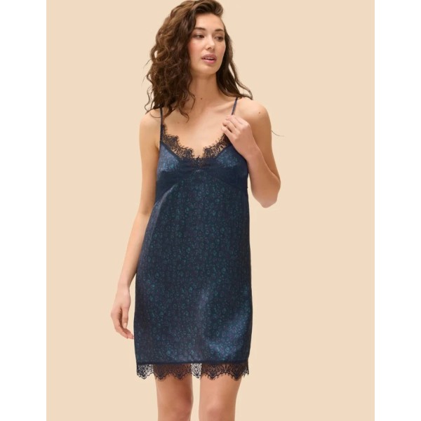 Camisa Simone Pérèle Satin Secrets Feline