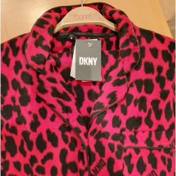 Pijama DKNY para mujer. Color rojo y manchas negras. Referència Y2922686