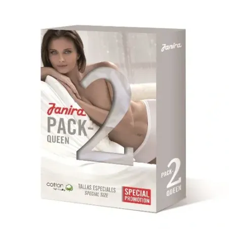 Braguitas Slip Janira P2 Milano Queen Esencial