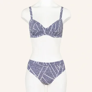 Biquini Lidea Indigo Grid