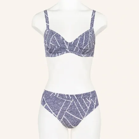 Bikini Lidea Indigo Grid