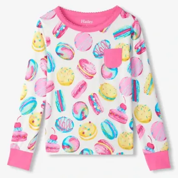 Pijama infantil de macarons Hatley MMK1765 2