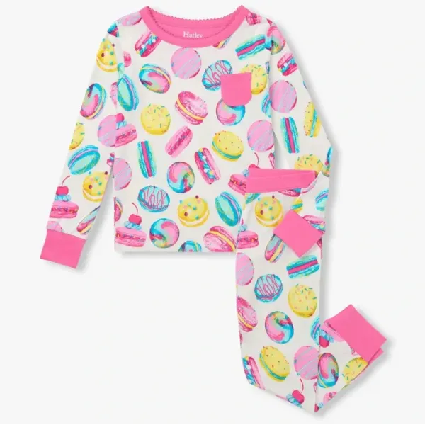 Pijama infantil de macarons Hatley MMK1765
