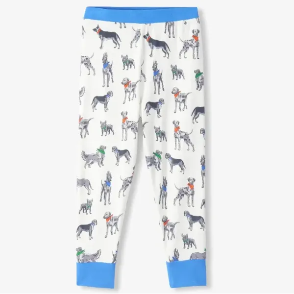 Pijama infantil de perros de bambú Hatley BDK1975