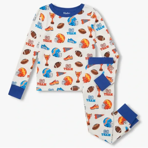Pijama infantil de fútbol americano Hatley VTK1975