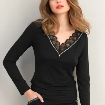 Camiseta manga larga Antigel Icone Business ELM4401