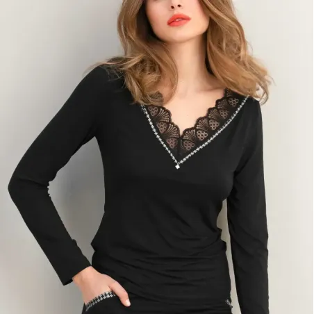 Camiseta manga larga Antigel Icone Business ELM4401