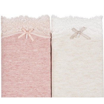 Calcetes Brislip Cream Cherry Pack