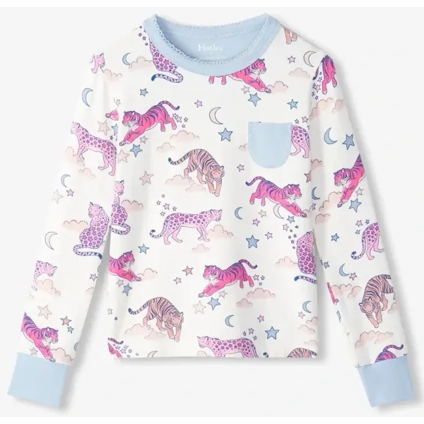 Pijama niña Hatley Night Time Tigers F26NTK1765 | BONET