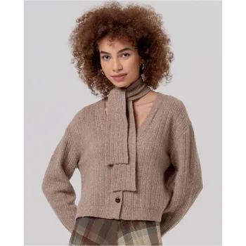 Cárdigan Surkana con lazada 556BAZU333 | BONET
