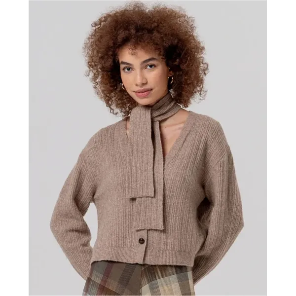 Cárdigan Surkana con lazada 556BAZU333 | BONET