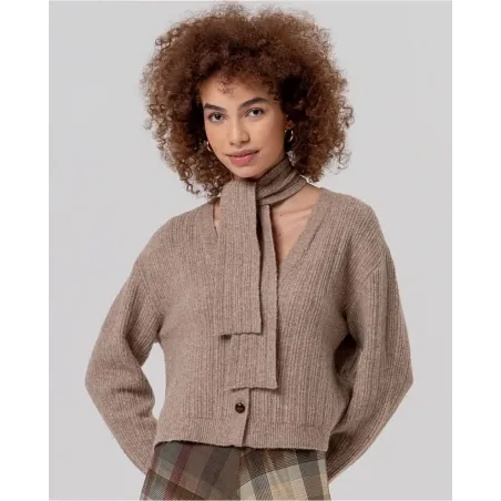 Cárdigan Surkana con lazada 556BAZU333 | BONET