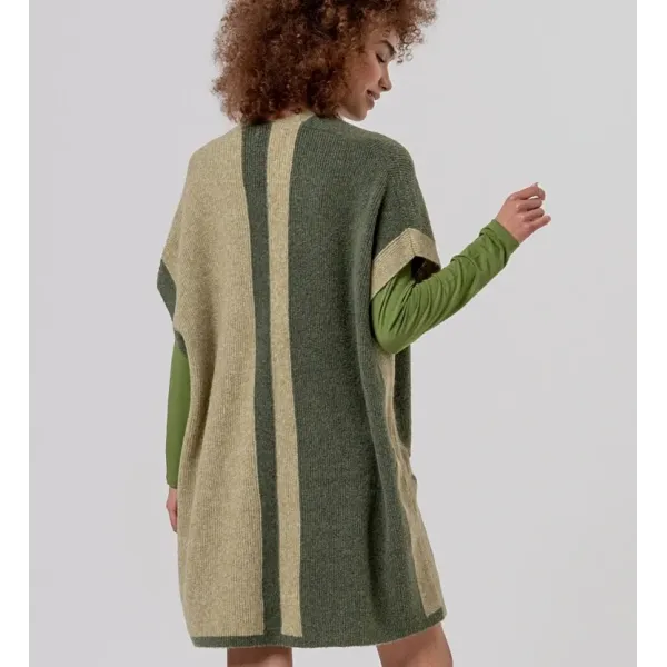 Poncho Surkana punto en bloques 36POKI831 | BONET