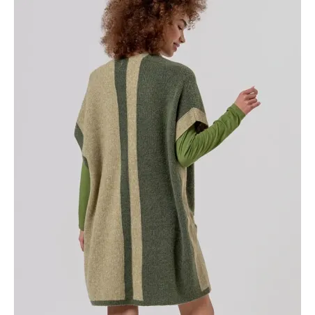 Poncho Surkana punto en bloques 36POKI831 | BONET