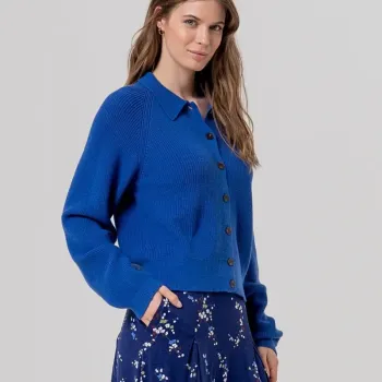 Cárdigan Surkana cuello camisero 566BAZY333 | BONET