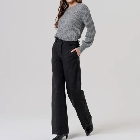 Pantalón recto Surkana punto 556BAXY513 | BONET