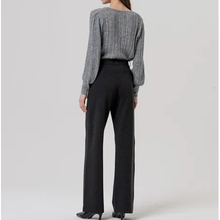 Pantalón recto Surkana punto 556BAXY513 | BONET