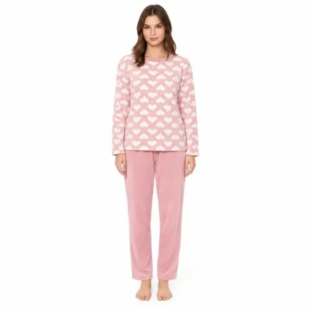 Pijama vellut Barandi Nani amb cors | BONET