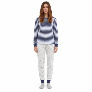 Pijama mujer Barandi Valkiria algodón | BONET