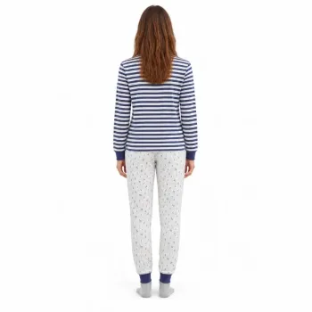 Pijama mujer Barandi Valkiria algodón | BONET 2