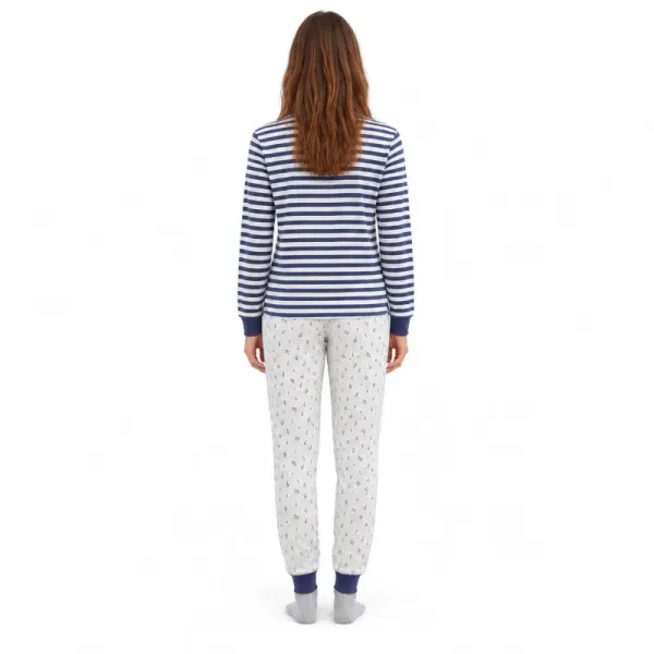 Pijama mujer Barandi Valkiria algodón | BONET