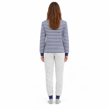 Pijama mujer Barandi Valkiria algodón | BONET