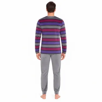 Pijama hombre Barandi Trevor de rayas | BONET 2