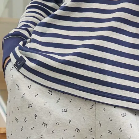 Pijama mujer Barandi Valkiria algodón | BONET