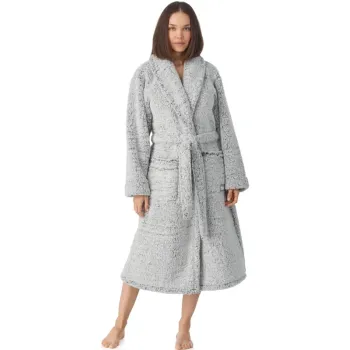 Bata polar larga mujer DKNY YI10127 | BONET