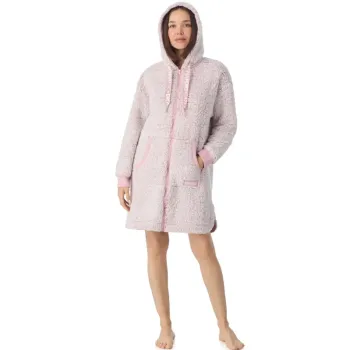 Bata polar con capucha DKNY YI30127 | BONET 2