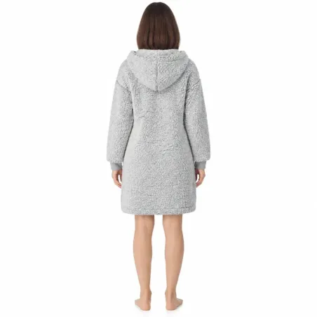 Bata polar con capucha DKNY YI30127 | BONET