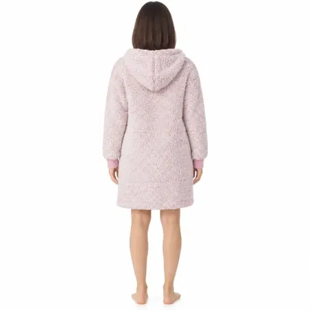 Bata polar con capucha DKNY YI30127 | BONET