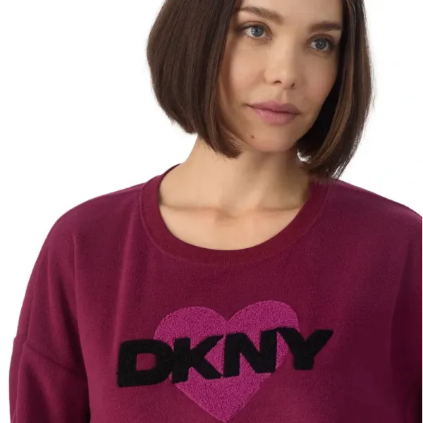 Pijama largo DKNY de mujer YI80142 de cuadros | BONET