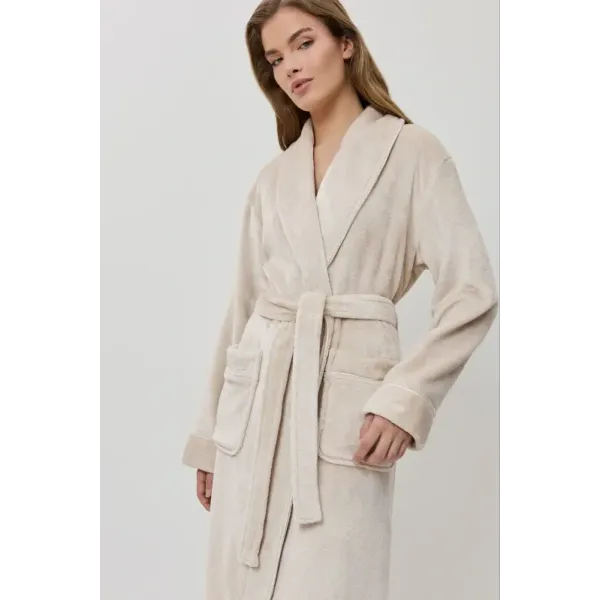 Bata de Mujer Aruelle Eva Beige | BONET