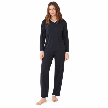 Pijama Dona Barandi Basic26-11 Viscosa | BONET