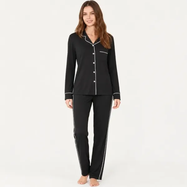 Pijama Abierto Barandi Basic26-12 Mujer | BONET