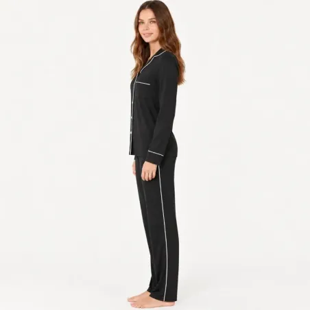 Pijama Abierto Barandi Basic26-12 Mujer | BONET