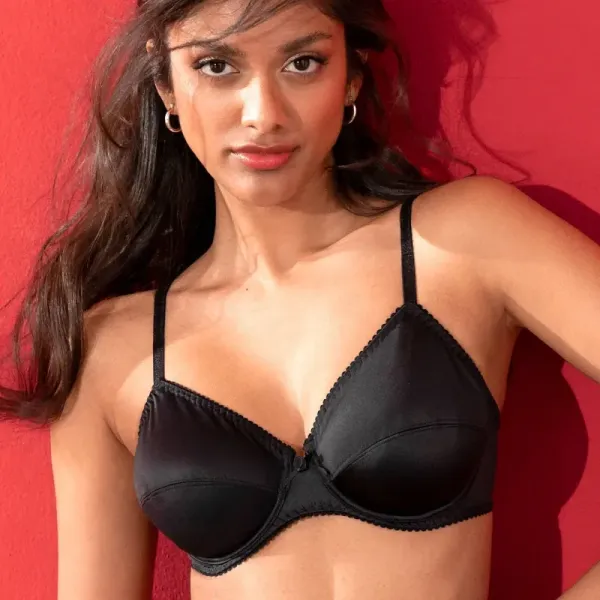 Sujetador con aros Antigel Satin Glamour ECM6012 | BONET