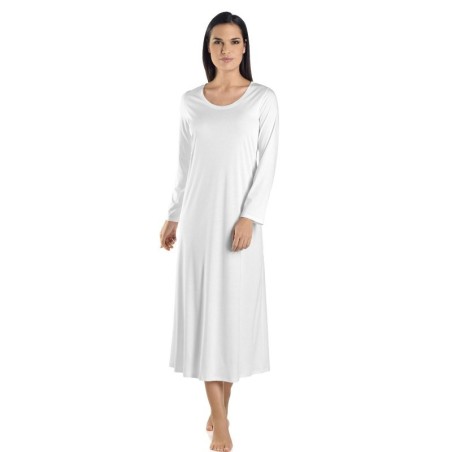 Camisa Manga Larga 7758 Hanro Mujer Camisa Manga Larga 7758 Hanro Mujer