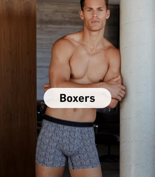 Calçotets boxer bàsics i de moda