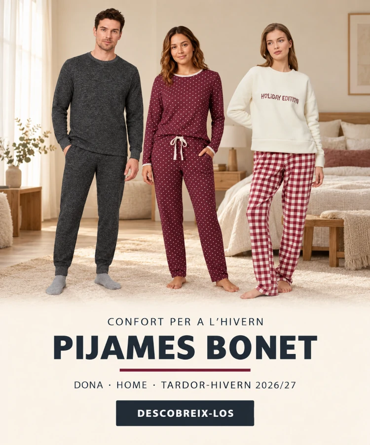 Pijames d'hivern BONET 2026/2027