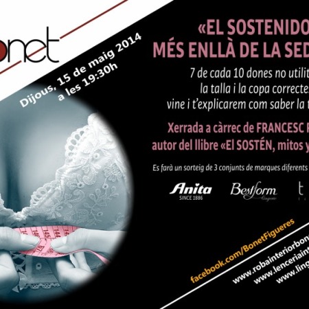 Presentación del libro 'El sostén, mitos y leyendas... y manual de uso'
